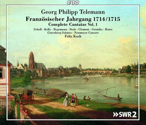 CD – Georg Philipp Telemann: Kantaten - Französischer Jahrgang 1714/1715 Vol.1